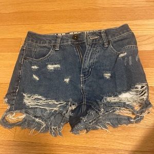 jean shorts